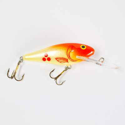 Salmo Executor SDR Wobbler Tiefläufer floating 5,0cm RH, 5cm - Red Head - 6g - 1Stück