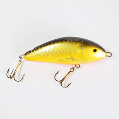 Salmo Fatso Pull- Jerkbait floating 10,0cm GS 10cm - Grey Silver - 48g - 1Stück