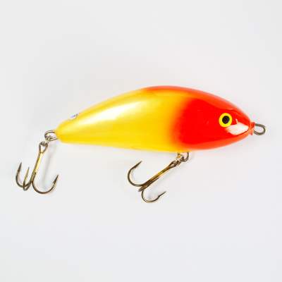 Salmo Fatso Pull- Jerkbait floating 10,0cm RH, - 10cm - Red Head - 48g - 1Stück