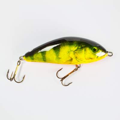 Salmo Fatso Pull- Jerkbait floating 10,0cm RHP, - 10cm - Real Hot Perch - 48g - 1Stück