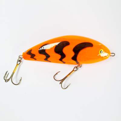 Salmo Fatso Pull- Jerkbait floating 14,0cm RT, 14cm - Red Tiger - 85g - 1Stück