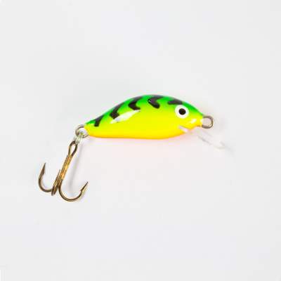 Salmo Hornet SR Wobbler Flachläufer floating 2,5cm GT 2,5cm - Green Tiger - 1,2g - 1Stück