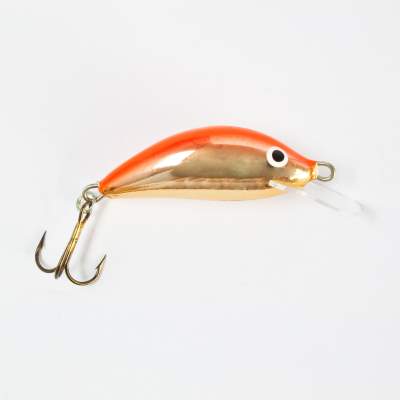 Salmo Hornet SR Wobbler Flachläufer floating 3,5cm GMO, - 3,5cm - Gold Metallic Orange - 2,2g - 1Stück