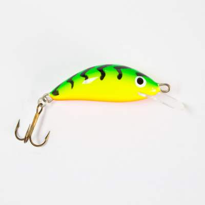 Salmo Hornet SR Wobbler Flachläufer floating 3,5cm GT, 3,5cm - Green Tiger - 2,2g - 1Stück