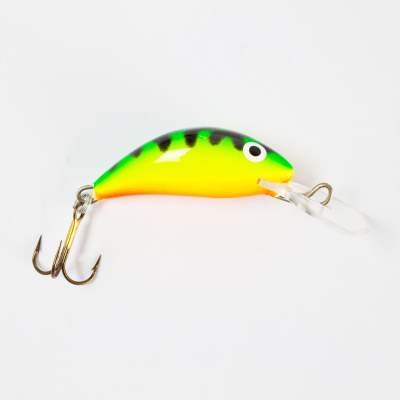 Salmo Hornet Wobbler floating 3,5cm GT, - 3,5cm - Green Tiger - 2,2g - 1Stück