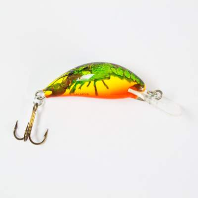 Salmo Hornet Wobbler floating 3,5cm HCW, - 3,5cm - Hot Crawdad - 2,2g - 1Stück