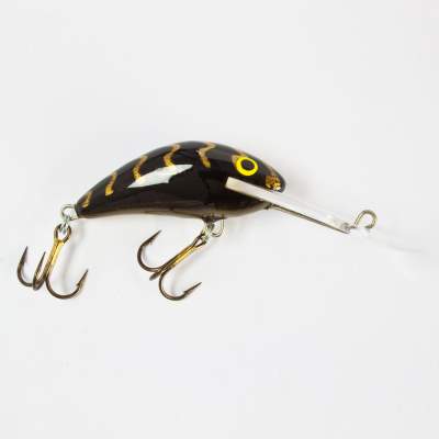 Salmo Hornet SDR Wobbler Tiefläufer floating 4,0cm BT 4cm - Black Tiger - 3,8g - 1Stück