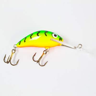 Salmo Hornet SDR Wobbler Tiefläufer floating 4,0cm GT, - 4cm - Green Tiger - 3,8g - 1Stück