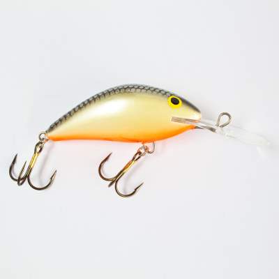 Salmo Hornet Wobbler floating 6,0cm GS, - 6cm - Grey Silver - 10g - 1Stück