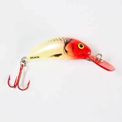 Salmo Hornet Wobbler sinking 3,5cm RHH, - 3,5cm - Red Headed Hooker - 2,6g - 1Stück