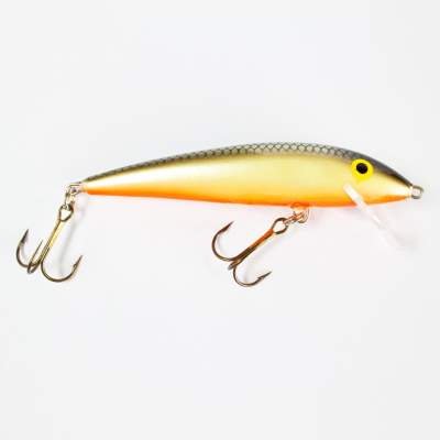 Salmo Minnow Wobbler floating 9,0cm GS, 9cm - Grey Silver - 10g - 1Stück