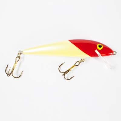 Salmo Minnow Wobbler floating 9,0cm RH, - 9cm - Red Head - 10g - 1Stück