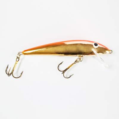 Salmo Minnow Wobbler sinking 9,0cm GMO, - 9cm - Gold Metallic Orange - 12g - 1Stück