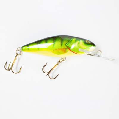 Salmo Perch DR Wobbler Tiefläufer floating 8,0cm PH 8cm - Perch - 14g - 1Stück