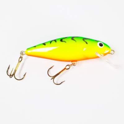 Salmo Perch Wobbler floating 8,0cm GT, - 8cm - Green Tiger - 12g - 1Stück