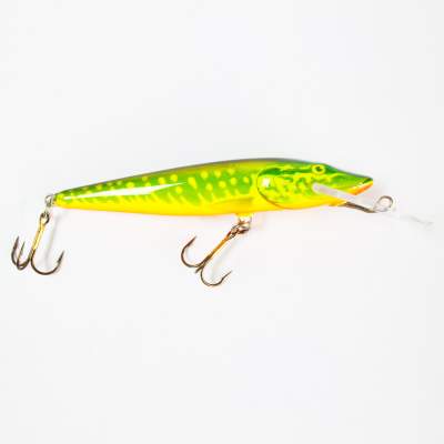 Salmo Pike DR Wobbler Tiefläufer floating 11,0cm HPE, - 11cm - Hot Pike - 16g - 1Stück