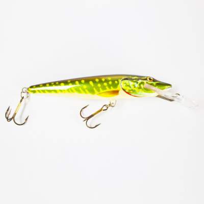 Salmo Pike DR Wobbler Tiefläufer floating 11,0cm PE, 11cm - Pike - 16g - 1Stück