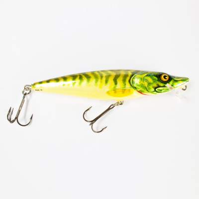 Salmo Pike SR Wobbler Flachläufer floating 16,0cm CTM, - 16cm - Custom Tiger Muskie - 52g - 1Stück