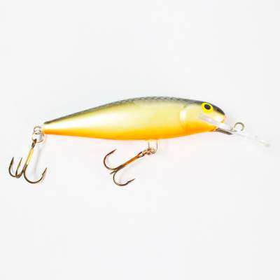 Salmo Roach DR Wobbler Tiefläufer floating 9,0cm GS, - 9cm - Grey Silver - 14g - 1Stück