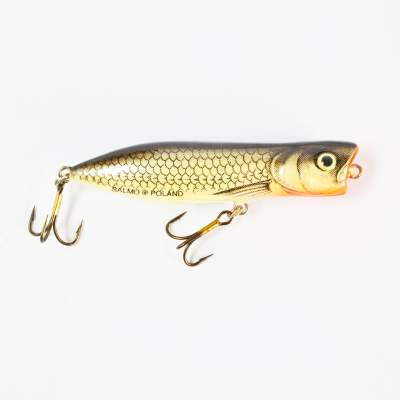 Salmo Rover Popper floating 7,0cm PBO, - 7cm - Pearl Black Orange - 11g - 1Stück