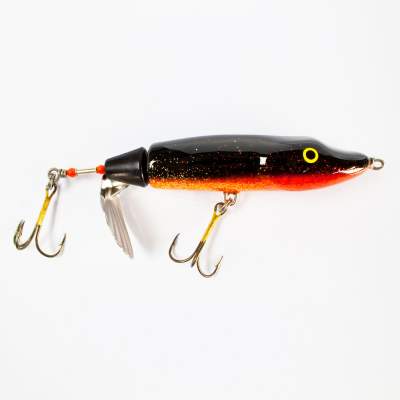 Salmo Turbo Jack Oberflächenköder floating 13,0cm SNO, - 13cm - Starry Night Orange - 60g - 1Stück