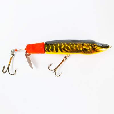 Salmo Turbo Jack Oberflächenköder floating 18,0cm HPE 18cm - Hot Pike - 90g - 1Stück
