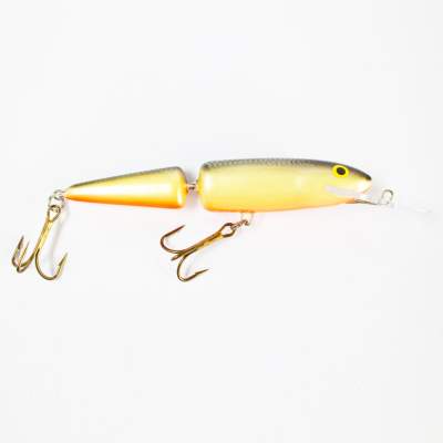 Salmo Whitefish Jointed DR Wobbler zweiteilig Tiefläufer floating 13,0cm GS, 13cm - Grey Silver - 19g - 1Stück