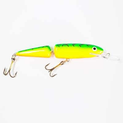 Salmo Whitefish Jointed DR Wobbler zweiteilig Tiefläufer floating 13,0cm GT 13cm - Green Tiger - 19g - 1Stück