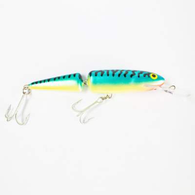 Salmo Whitefish Jointed DR Wobbler zweiteilig Tiefläufer floating 13,0cm MB, - 13cm - Mackerel Blue - 19g - 1Stück