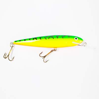 Salmo Whitefish DR Wobbler tiefläufer floating 13,0cm GT, - 13cm - Green Tiger - 21g - 1Stück