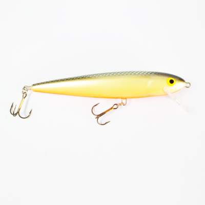 Salmo Whitefish Wobbler floating 13,0cm GS, - 13cm - Grey Silver - 20g - 1Stück