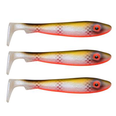 Svartzonker Sweden McRubber BigBass, 12.5cm - Tiger Walleye - 21g - 3 Stück