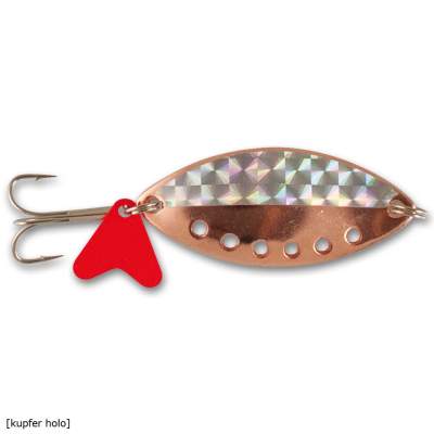 Roy Fishers Cyberhole Blinker 6,5cm 27,0g kupfer holo 65mm - kupfer holo - 27g - 1Stück
