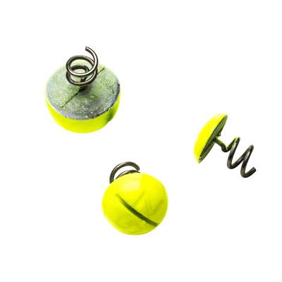 Svartzonker Sweden Screw-in Dots Bauchgewicht 13,7Ø - 6,4g - 3 Stück - Fluo Yellow