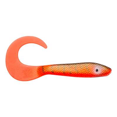 Svartzonker Sweden McRubber Tail Twister, 11cm - Red Tiger - 4.5g - 10 Stück