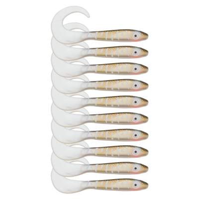 Svartzonker Sweden McRubber Tail Twister, 11cm - Pike - 4.5g - 10 Stück