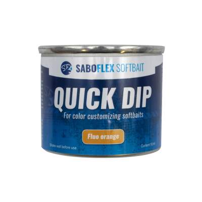 Svartzonker Sweden SaBoFlex Softbait Quick Dip - Gummifisch Farbe 50 ml - Fluo Orange