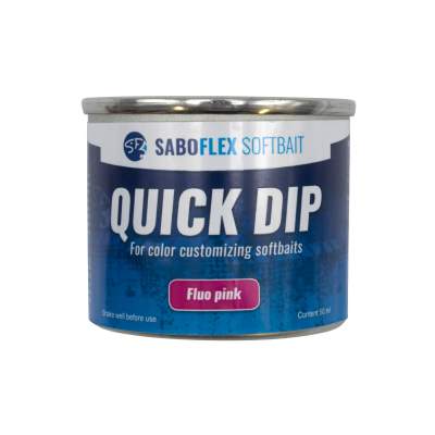 Svartzonker Sweden SaBoFlex Softbait Quick Dip - Gummifisch Farbe 50 ml - Fluo Pink