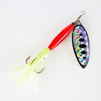 Angel Domäne Spinner Long blade octotail 18g 001B 11cm - 001B - 18g - 1Stück