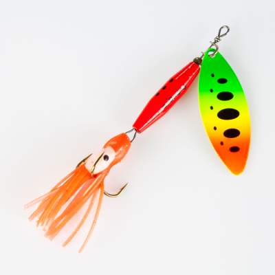 Angel Domäne Spinner Long blade octotail 18g 004, 11cm - 004 - 18g - 1Stück