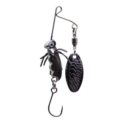 SPRO Micro Larva Spinnerbait, Single Hook - 4cm - 7g - Roach - 1Stück