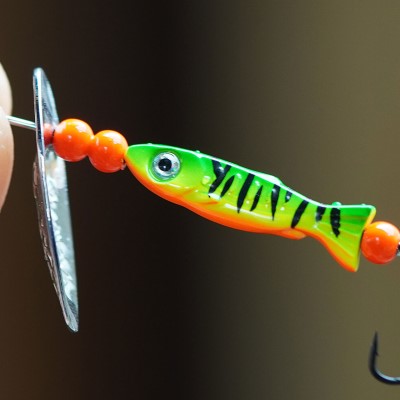 SPRO Larva Inline Spinner Firetiger - 5,5cm - 5g - Gr.12 - 1Stück