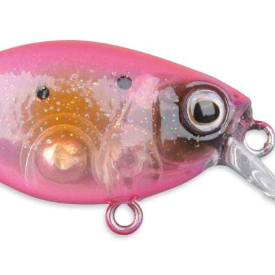 SPRO Ikiru Mini Crank SL SFL Pink Ghost, - 3,8cm - Pink Ghost - 4g - 1Stück