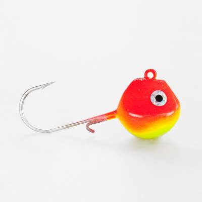 Seawaver Lures Light Tackle LT Jighead mit VMC Haken rot/ gelb 100g rot/gelb - 100g - 1Stück