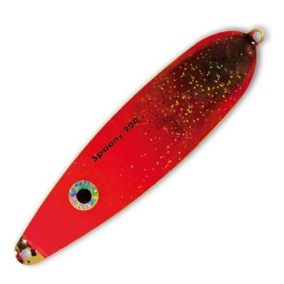 Seawaver Lures Spezial Pilker Spoony rot/ schwarz Größe N 3 160g, - rot/schwarz - 160g - 1Stück