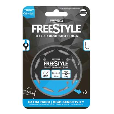 Spro Freestyle Reload Dropshot Rig 18, - 0,18mm - 3Stück