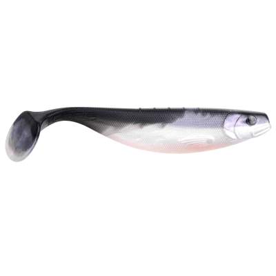 SPRO Mega Shad Gummifisch 20,0cm Black White 20,00cm - Black White - 54g - 1Stück