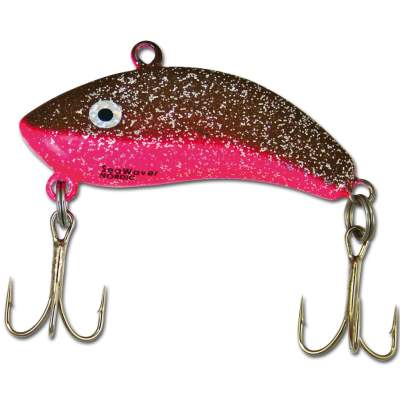 Seawaver Lures Pilker Nordic PSG 100 pink/schwarz/glitter - 100g - 1Stück