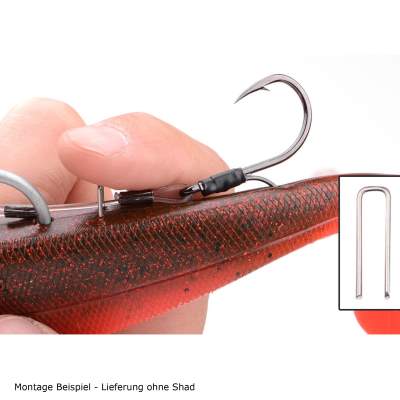 SPRO Salty Beast Mega Jig Shad Meeres Stinger Angsthaken 4/0 5,0cm 5cm - Gr.4/0 - TK74kg - 2Stück