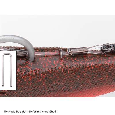 SPRO Salty Beast Mega Jig Shad Meeres Stinger Angsthaken 4/0 5,0cm 5cm - Gr.4/0 - TK74kg - 2Stück